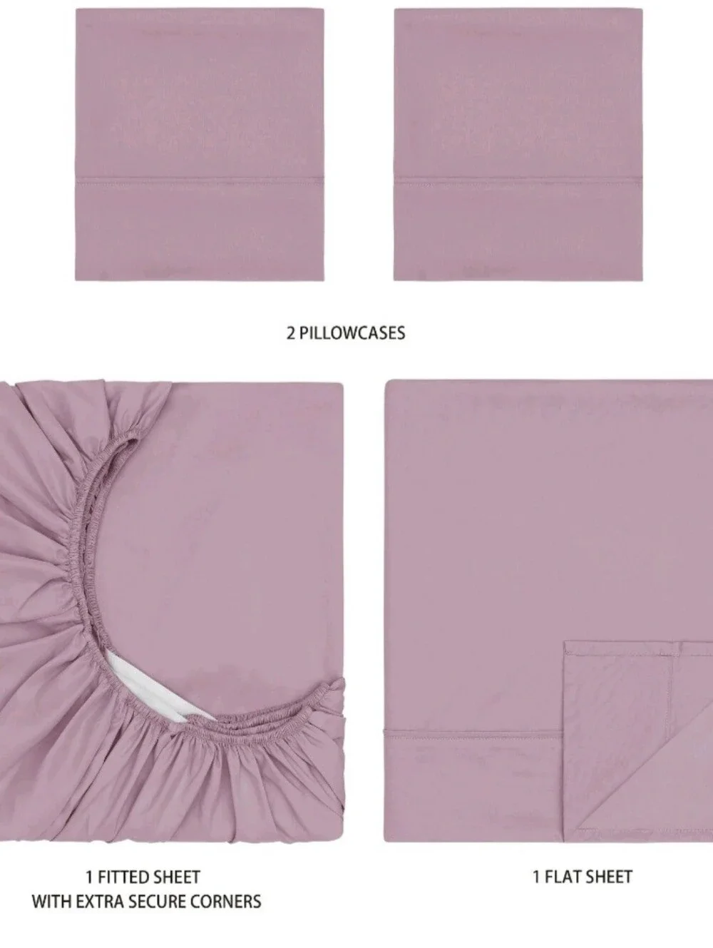 Mainstays Super Soft Brushed Microfiber Bed Sheet Set